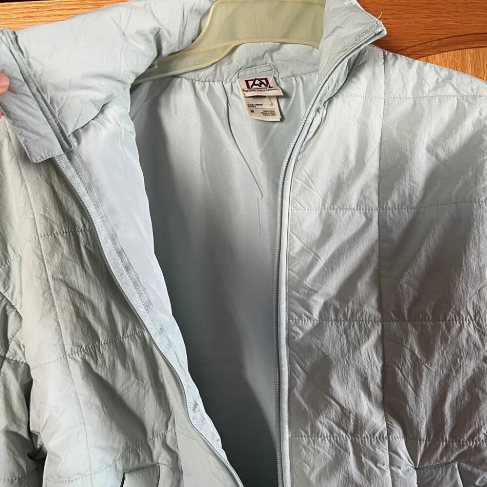 Light Green Puffer Jacket - Picture 7 of 10
